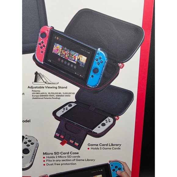 Nintendo Switch Game Traveler GoPlay Action Pack With Screen Protector & Travel - Picture 7 of 8